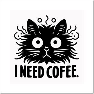 The Coffee Cat Posters and Art